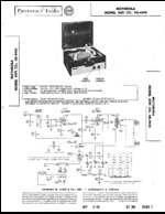 MOTOROLA 34F1C SAMS Photofact®