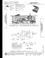 WESTINGHOUSE V25544 SAMS Photofact®