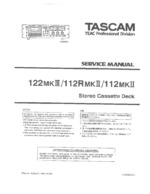 TASCAM TEAC 112MKII OEM Service