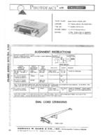 INLAND-DYNATRONICS WVX103 SAMS Photofact®