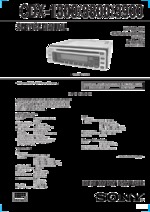 SONY CDX3900 OEM Service