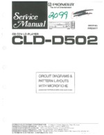 PIONEER CLDD502 OEM Service