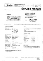 Clarion DXZ538R OEM Service