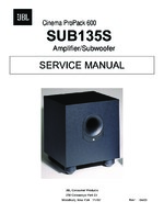 JBL SUB135S OEM Service