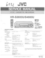 JVC HRS3600U OEM Service