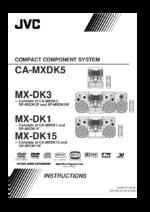 JVC MX-DK15 OEM Owners