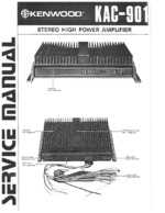 KENWOOD KAC901 OEM Service