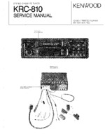 KENWOOD KRC810 OEM Service