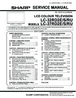 Sharp LC32RD2RU OEM Service