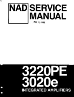 NAD 3220 Schematic Only