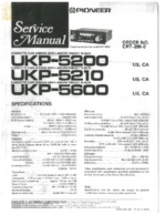 PIONEER UKP-5600 OEM Service