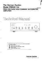 Harman Kardon PM650vxi OEM Service