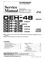 PIONEER DEH-235 OEM Service