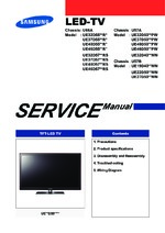 Samsung UE46D5520RWXUA Service Guide