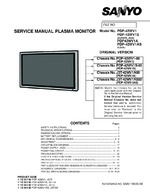 Sanyo PDP42WV1AS OEM Service