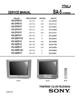 Sony KV27FS17 OEM Service