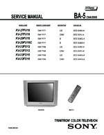 Sony KV32FS16 OEM Service