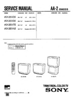 Sony KV35V35 OEM Service