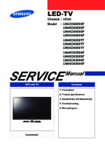 SAMSUNG UN55D6300SF OEM Service