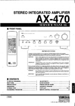 YAMAHA AX470 OEM Service