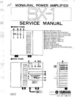 YAMAHA BX1 OEM Service