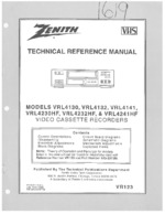 ZENITH VRL4132 OEM Service