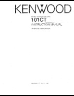 KENWOOD 101CT OEM Owners